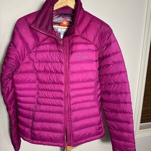 Columbia Women's omni-heat Lightweight Packable Down Jacket - Raspberry